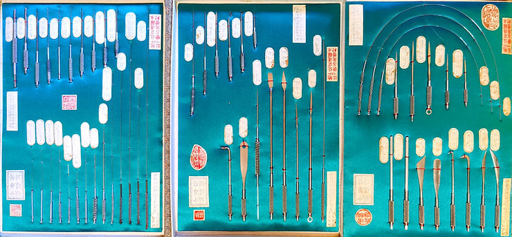 Teishin historic acupuncture needles
