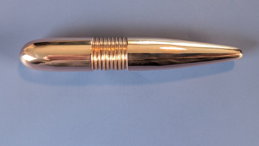 Copper Enshin Acupuncture Tool with nine rings