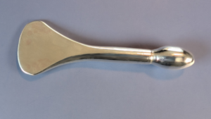 Sterling silver Zanshin Enshin Acupuncture tool.